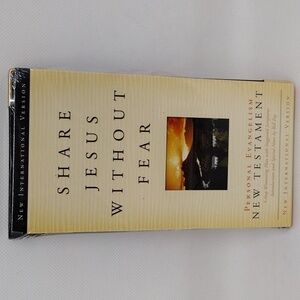Share‎ Jesus Without Fear Personal Evangelism New Testament NIV